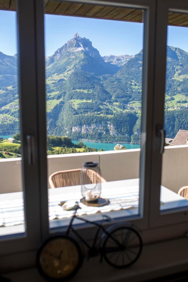 Traumhafte Sonnenresidenz Mit Berg- Und Seeblick Amden Exterior photo