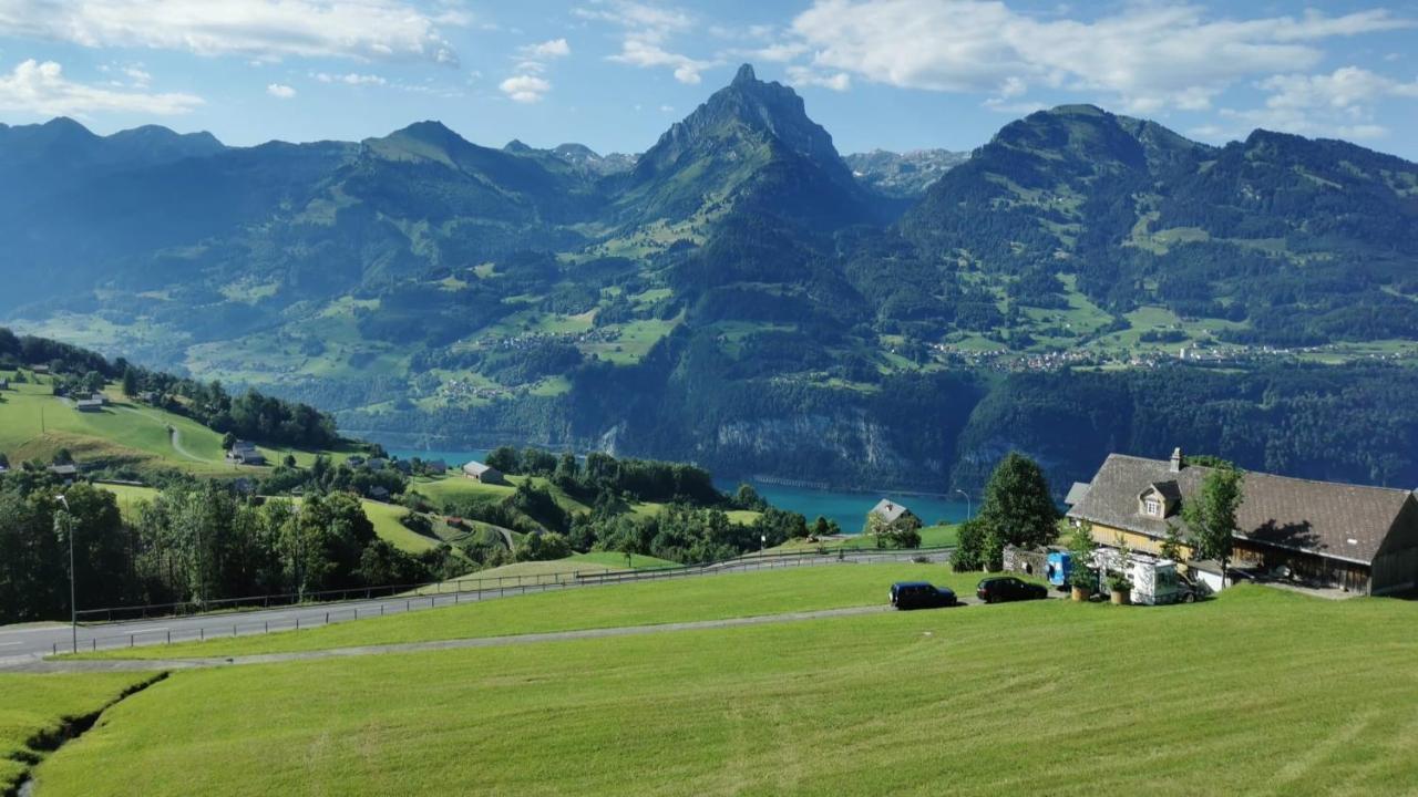 Traumhafte Sonnenresidenz Mit Berg- Und Seeblick Amden Exterior photo